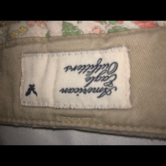 Tan American 🦅 Eagle outfitters Shorts - Picture 4 of 4